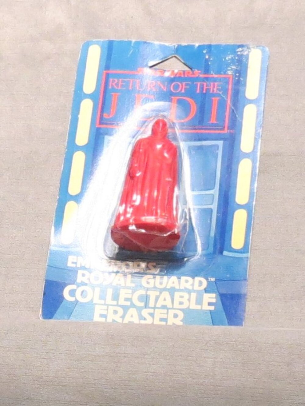 1983 Star Wars Return of the Jedi Emperor's Royal Guard Collectible Eraser